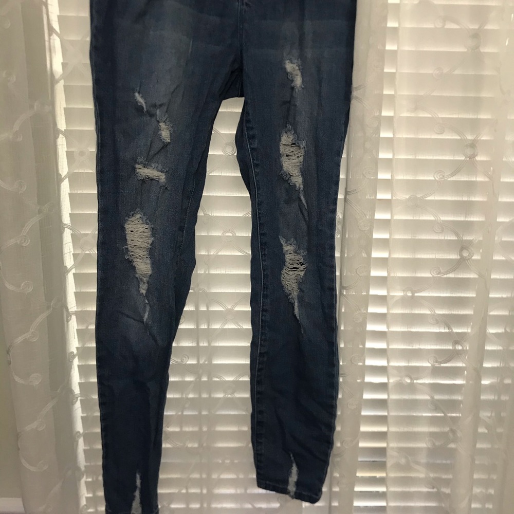 Ripped jeans!